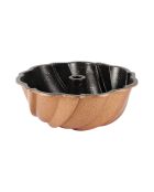 Moule à gâteau rond Pinwheel Serenk Fun Cooking cuivre - 24 cm