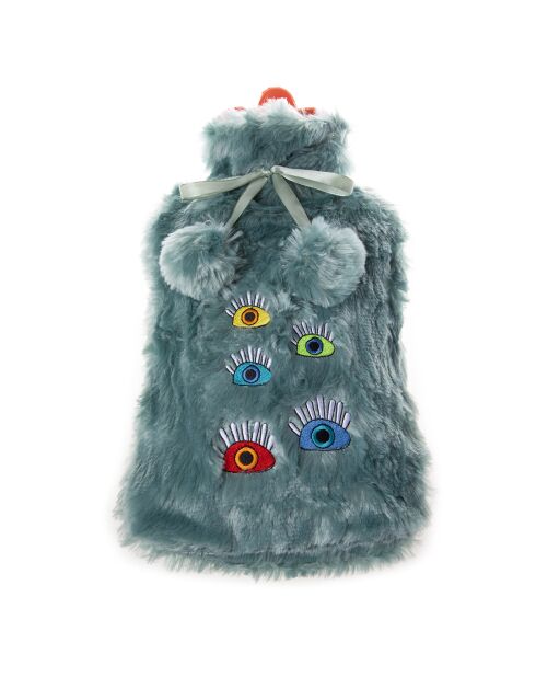 Bouillotte Biggdesign My Eyes On You turquoise - 2 L