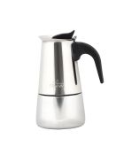Cafetière moka en acier inoxydable Any Morning argentée - 300 ml