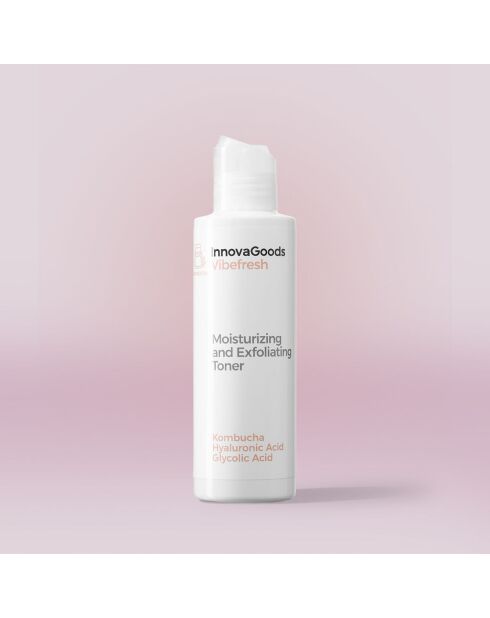 Tonique hydratant et exfoliant pour le visage Kombucha Vibefresh - 150 ml