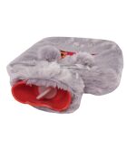 Biggdesign Cat Graue Wärmflasche, 2 l