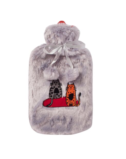 Bouillotte Biggdesign Cat grise - 2 L
