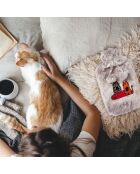 Biggdesign Cat Graue Wärmflasche, 2 l
