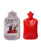 Biggdesign Cat Graue Wärmflasche, 2 l