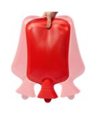 Biggdesign Cat Graue Wärmflasche, 2 l