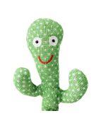 Wiederaufladbarer tanzender und sprechender Kaktus mit Musik und LED Cacxi grün/grau - 10 x 30 x 10 cm
