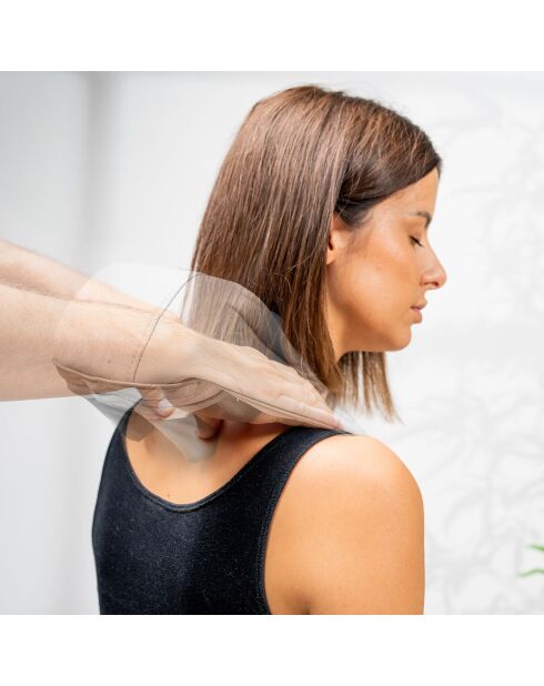 Masseur pour le cou et le dos 6D rechargeable Silax gris - 15 x 14 x 120 cm