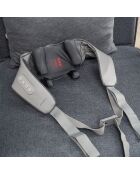 Silax 6D wiederaufladbares Nacken- und Rückenmassagegerät, 15 x 14 x 120 cm, Grau