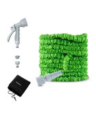 Tuyau d’arrosage extensible Hoxtend vert et gris - 30 m