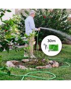 Tuyau d’arrosage extensible Hoxtend vert et gris - 30 m