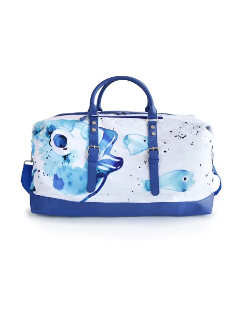 Anemoss Fish Reisetasche blau/weiß - 50 L