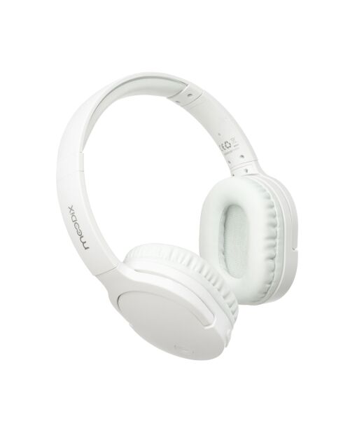 Casque Bluetooth à Bandeau Moodix KO23BT1100W blanc