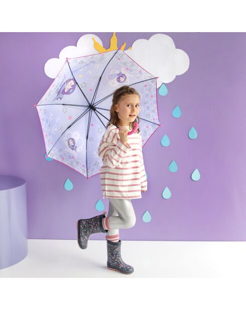 Parapluie Milk&Moo Little Mermaid Enfant violet