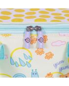 Sac glacière goûter Milk&Moo jaune - 23 x 16 x 16 cm