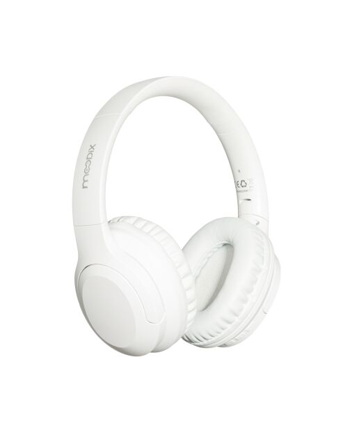 Casque Bluetooth à Bandeau Moodix KO23NB1701W blanc
