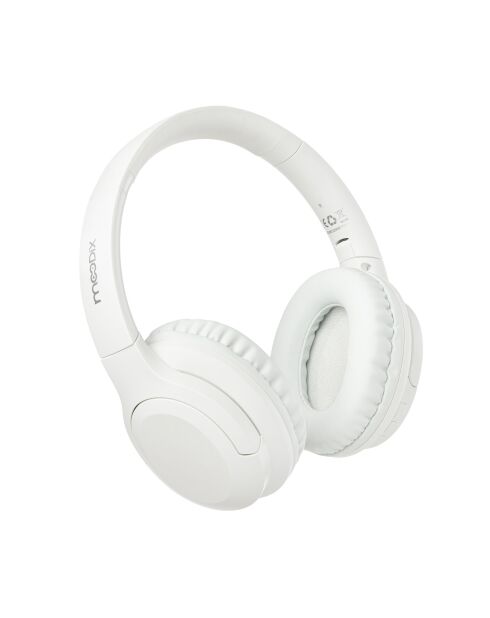 Casque Bluetooth à Bandeau Moodix KO23NB1701W blanc
