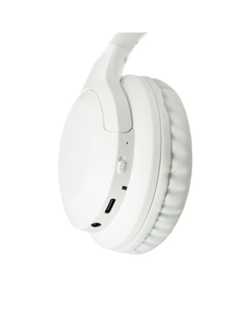 Casque Bluetooth à Bandeau Moodix KO23NB1701W blanc