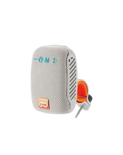 Altoparlante Bluetooth portatile Moodix grigio