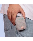 Altoparlante Bluetooth portatile Moodix grigio