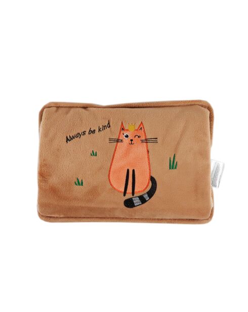Bouillotte électrique Biggdesign Kind Cat marron - 1 L