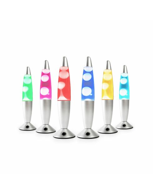 Kolemp Mehrfarbige LED-Lavalampe -D. 10 x 34,5 cm
