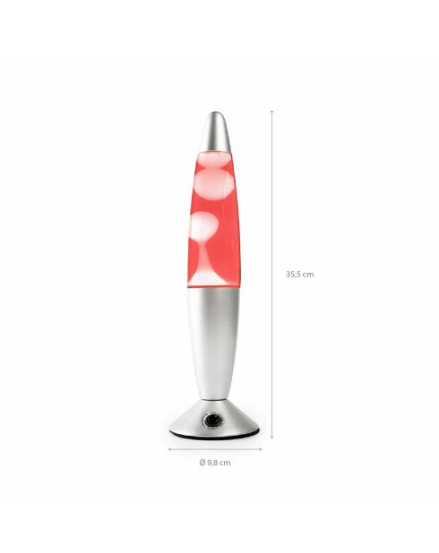 Kolemp Mehrfarbige LED-Lavalampe -D. 10 x 34,5 cm