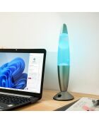 Kolemp Mehrfarbige LED-Lavalampe -D. 10 x 34,5 cm