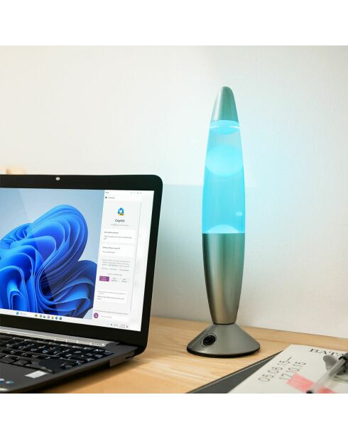 Kolemp Mehrfarbige LED-Lavalampe -D. 10 x 34,5 cm
