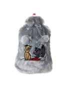 Bouillotte Biggdesign Dogs grise - 2 L