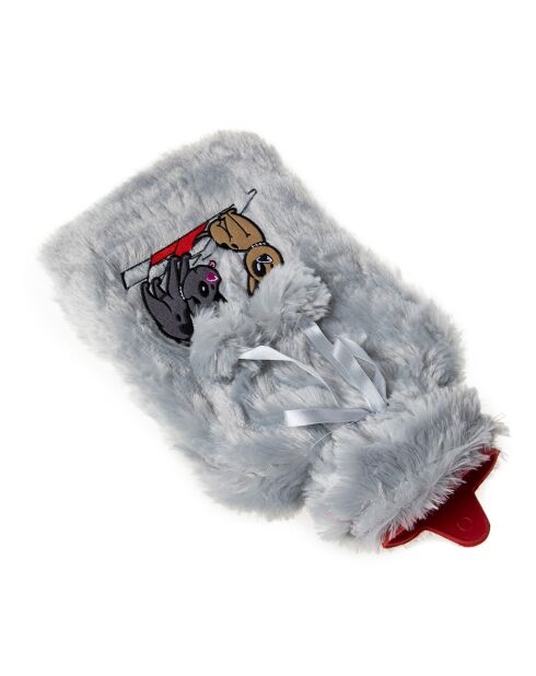 Bouillotte Biggdesign Dogs grise - 2 L