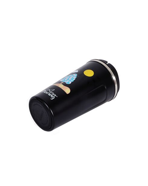 Any Morning schwarzer Thermobecher mit Deckel - 510 ml