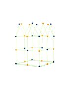 Kit de construction de Fort pour enfants Archikitt multicolore - 85 pièces, 31 x (Ø 3,5 cm)