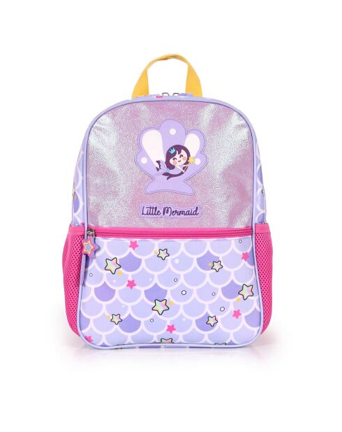 Bolso Milk&Moo Glittering Mermaid, color morado, 33 x 25 x 10 cm