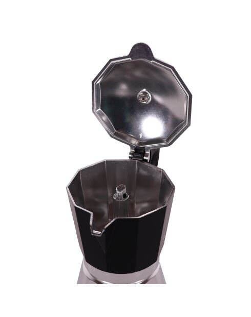 Cafetière avec 6 tasses Any Morning Espresso noire - 240 ml