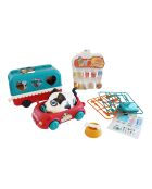 Ensemble voiture chien à commande vocale et chariot à snacks Ogi Mogi Toys multicolore