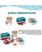Ensemble voiture chien à commande vocale et chariot à snacks Ogi Mogi Toys multicolore