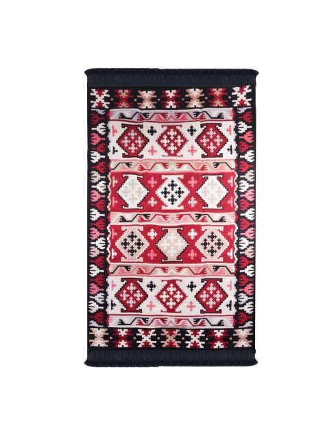 Tapis réversible BiggHome vintage boho multicolore - 120 x 180 cm