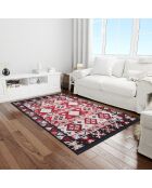Tapis réversible BiggHome vintage boho multicolore - 120 x 180 cm