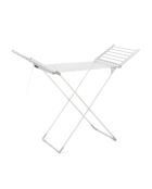 Étendoir à linge électrique pliable avec écran LED, contrôle de la température et ailes Warmmat gris - 148 x 112 x 54 cm