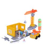 Ogi Mogi Toys mehrfarbige Bausteine mit Kran - 44 Stück
