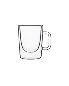2 transparante Thermic Glass koffieglazen - 30 cl