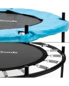 Trampoline pour enfants avec filet de sécurité Zuply bleu/noir -D. 140 x 190 cm