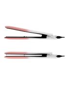 Piastra per capelli rosa By AGV - 25 mm