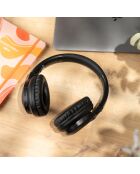 Casque Bluetooth à Bandeau Moodix KO23NB1701 noir