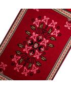 Tapis réversible BiggHome ethnique rouge - 80 x 150 cm