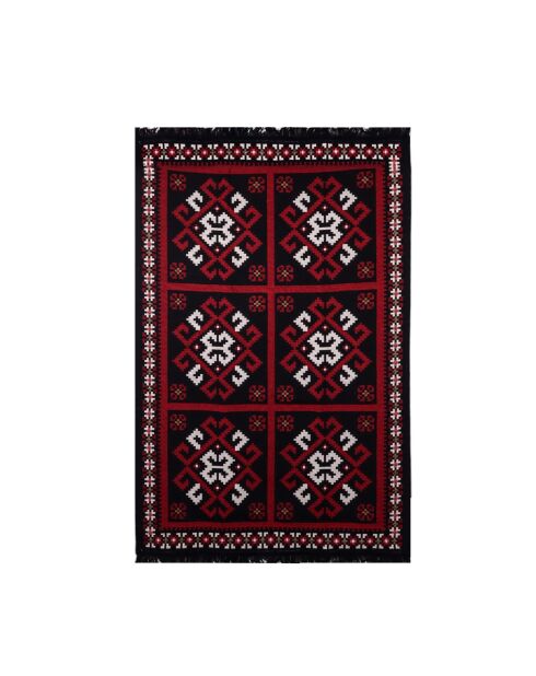 Tapis réversible BiggHome ethnique multicolore - 80 x 150 cm