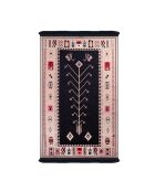 Tapis réversible BiggHome vintage scandi multicolore - 80 x 150 cm