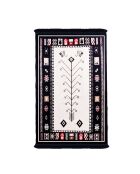 Tapis réversible BiggHome vintage scandi multicolore - 80 x 150 cm