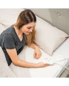 Surmatelas chauffant électrique Simple Krewarm blanc - 80 x 150 cm