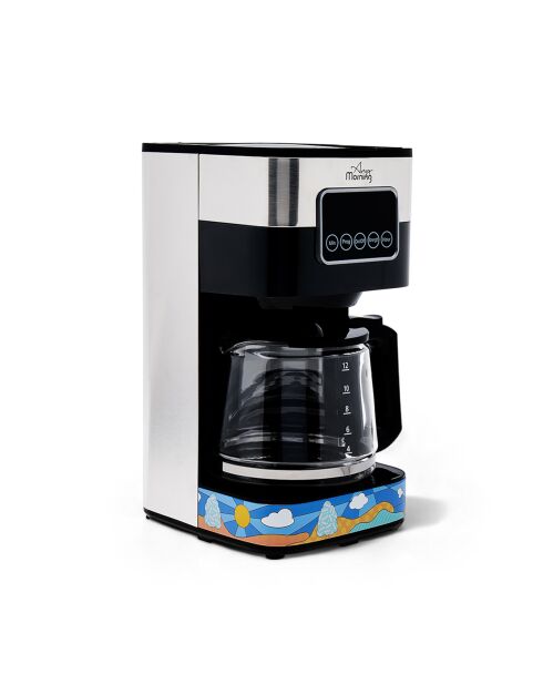Cafetière goutte à goutte avec 10 tasses Any Morning multicolore - 900 W, 1,5 L